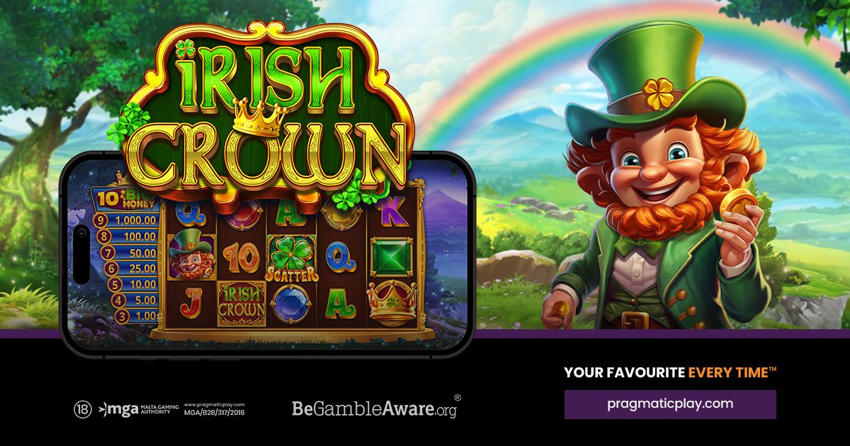 PRAGMATIC PLAY ODKRYWA TAJEMNICZE SYMBOLE W GRZE IRISH CROWN