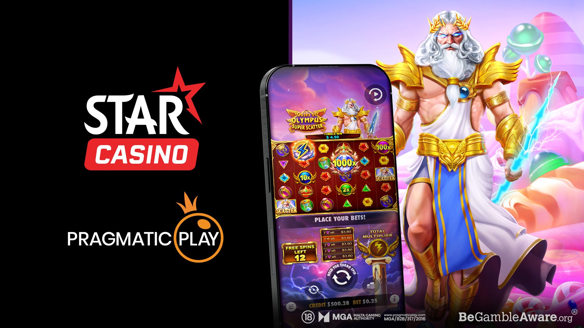 PRAGMATIC PLAY SEMNEAZĂ O COLABPRARE CU STARCASINO ÎN ȚĂRILE DE JOS