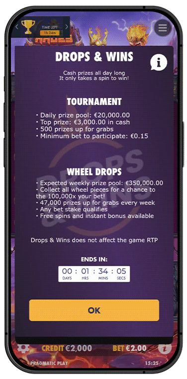 Drops & Wins Image