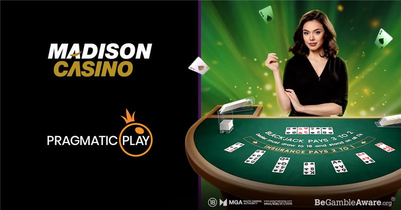 PRAGMATIC PLAY SUPPLIES BRANDED LIVE CASINO TABLES TO MADISON CASINO IN BELGIUM